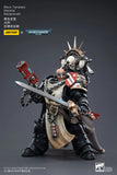 JOYTOY Warhammer 40k 1: 18 Black Templars Marshal Primaris Sword Brethren and Emperors Champion