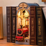 Robotime TGB04 Rolife Time Travel 3D Wooden DIY Miniature House Book Nook