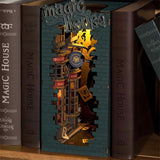 Robotime TGB03 Rolife Magic House 3D Wooden DIY Miniature House Book Nook