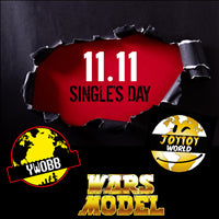 YWOBB & Joytoy World & Wars Model's Double 11 Promotion