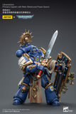 JOYTOY JT6465 Warhammer 40k 1: 18 Ultramarines Primaris Captain with Relic Shield and Power Sword
