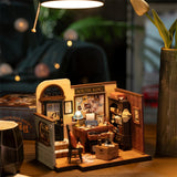 Robotime DG157 Rolife Mose's Detective Agency DIY Miniature House Kit