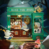 Robotime DG156 Rolife Alice's Tea Store DIY Miniature House Kit