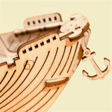 Robotime TG308 Rolife Fishing Ship Model 3D Wooden Puzzle