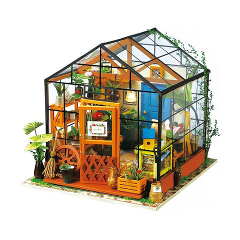 Robotime DG104 Rolife Cathy's Flower House DIY Miniature House