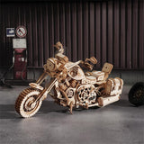 Robotime LK504 ROKR Cruiser Motorcycle 3D Wooden Puzzle