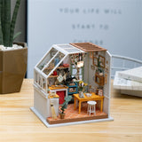 Robotime DG105 Rolife Jason's Kitchen Miniature Dollhouse Kit