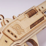 Robotime LQ501 ROKR Terminator M870 Gun Toy 3D Wooden Puzzle