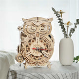 Robotime LK503 Owl Clock