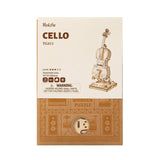 Robotime TG411 Rolife Cello 3D Wooden Puzzle