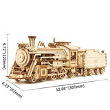 Robotime MC501 ROKR Prime Steam Express Train 3D Wooden Puzzle