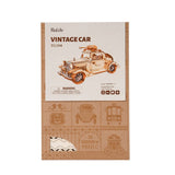 Robotime TG504 Rolife Vintage Car 3D Wooden Puzzle
