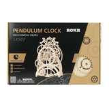 Robotime LK501 ROKR Pendulum Clock Mechanical Gears 3D Wooden Puzzle