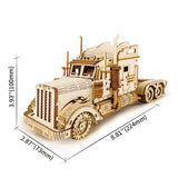 Robotime MC502 ROKR Heavy Truck Scale Model 3D Wooden Puzzle