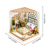 Robotime DG107 Rolife Alice's Dreamy Bedroom DIY Dollhouse Kit 1:18