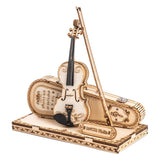 Robotime TG604K ROKR Violin Capriccio Model 3D Wooden Puzzle