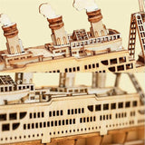 Robotime TG306 Rolife Cruise Ship Model 3D Wooden Puzzle