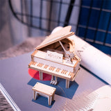 Robotime TG402 Rolife Grand Piano 3D Wooden Puzzle