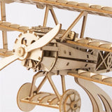 Robotime TG301 Rolife AIRPLANE DIY Wooden Toys 3D Puzzle